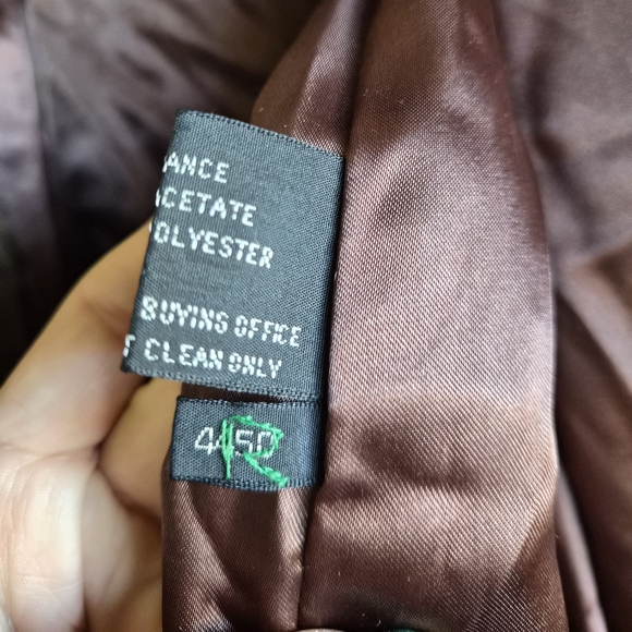 Luxurious Brown Faux Fur Coat - Picture 8 of 13